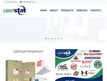 Tablet Screenshot of lightstat.com
